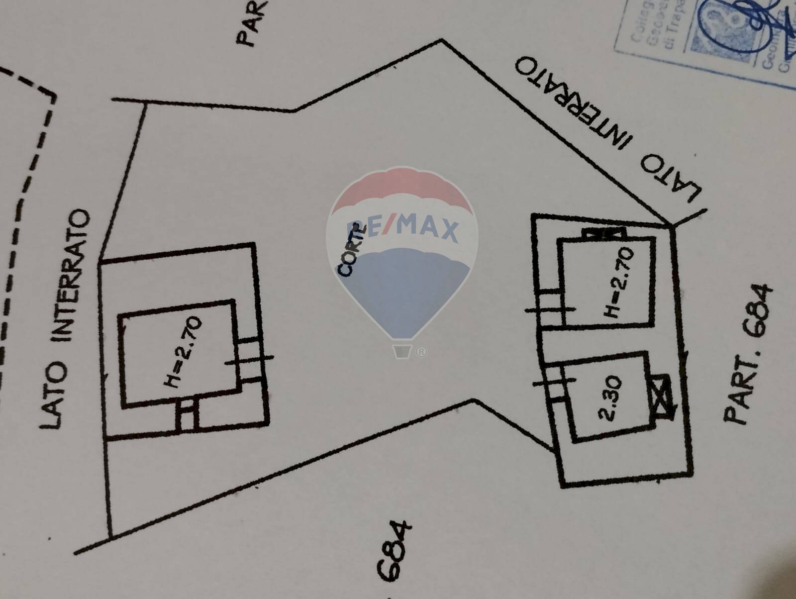 Pianta 2D - Appartamento Bonsulton, Pantelleria - planimetria 1