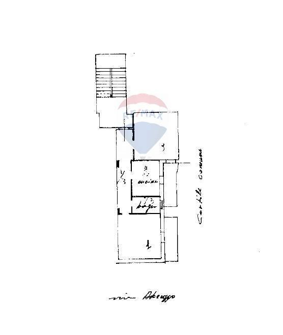 Pianta 2D - Three-room apartment Via Abruzzo
 
116, Taranto - floor plans 1