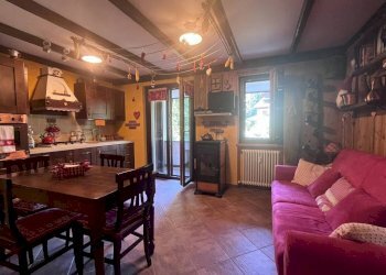 Soggiorno - Bilocale via Clotes, 68, Sauze d'Oulx - foto 3