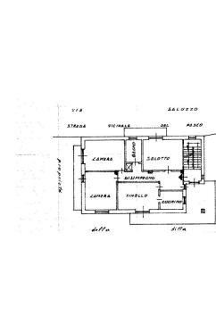 Quadrilocale via Saluzzo, 9, Casalgrasso - planimetria 1