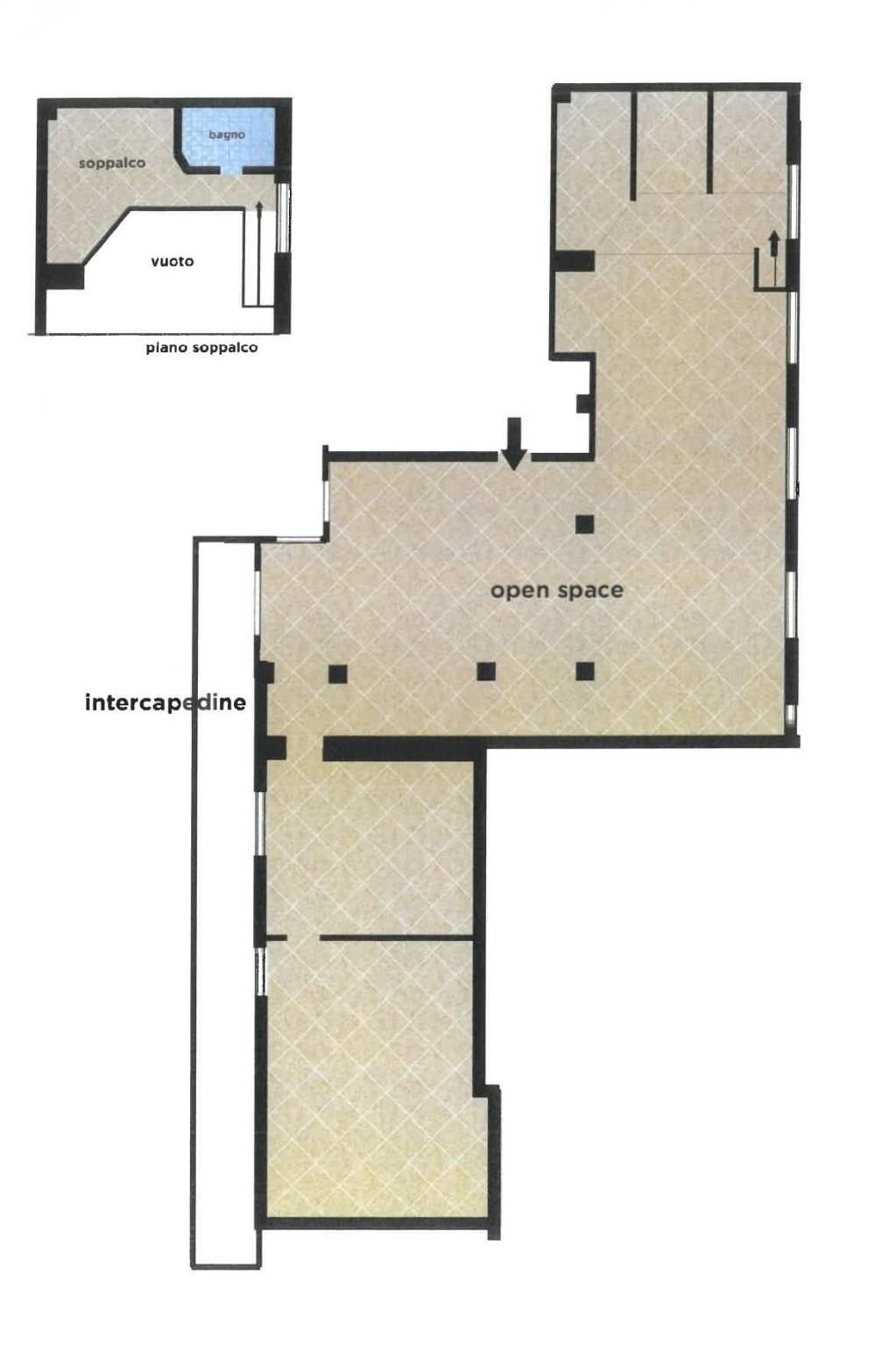 Loft via Monviso, 6, Varese - planimetria 1
