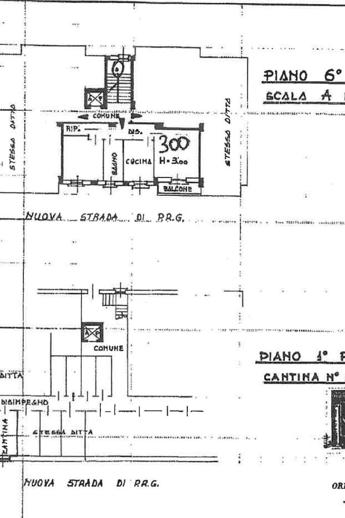 Trilocale Via Palmiro Togliatti, Tortona - planimetria 1
