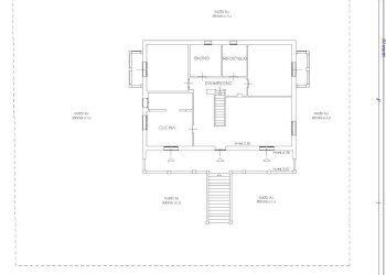 planimetria - Villa Borgo San Giovanni, 4., Beinette - foto 59