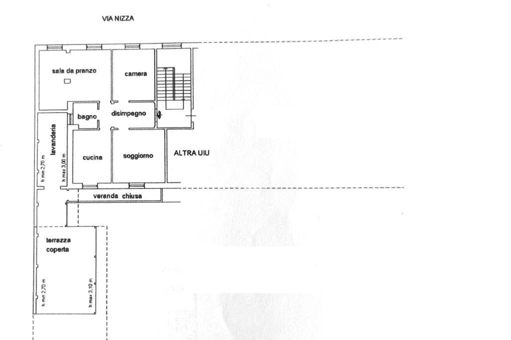 Quadrilocale Via Nizza, Acqui Terme - planimetria 1