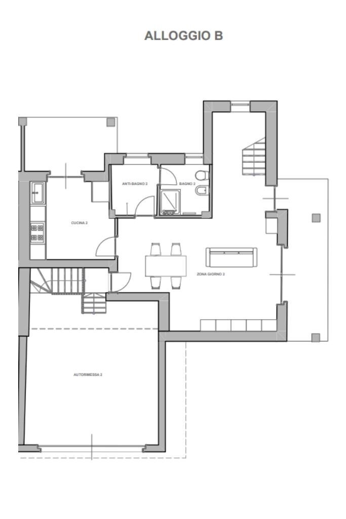 Villa a Schiera Via Don Mosetto, Ivrea - planimetria 1