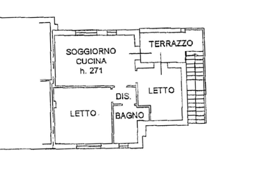 Three-room apartment Via Benati, Conselice - floor plans 1