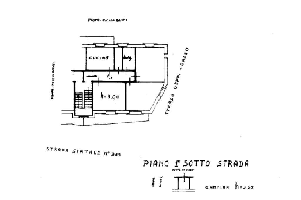 Four-room apartment Via IV Novembre, Uscio - floor plans 1