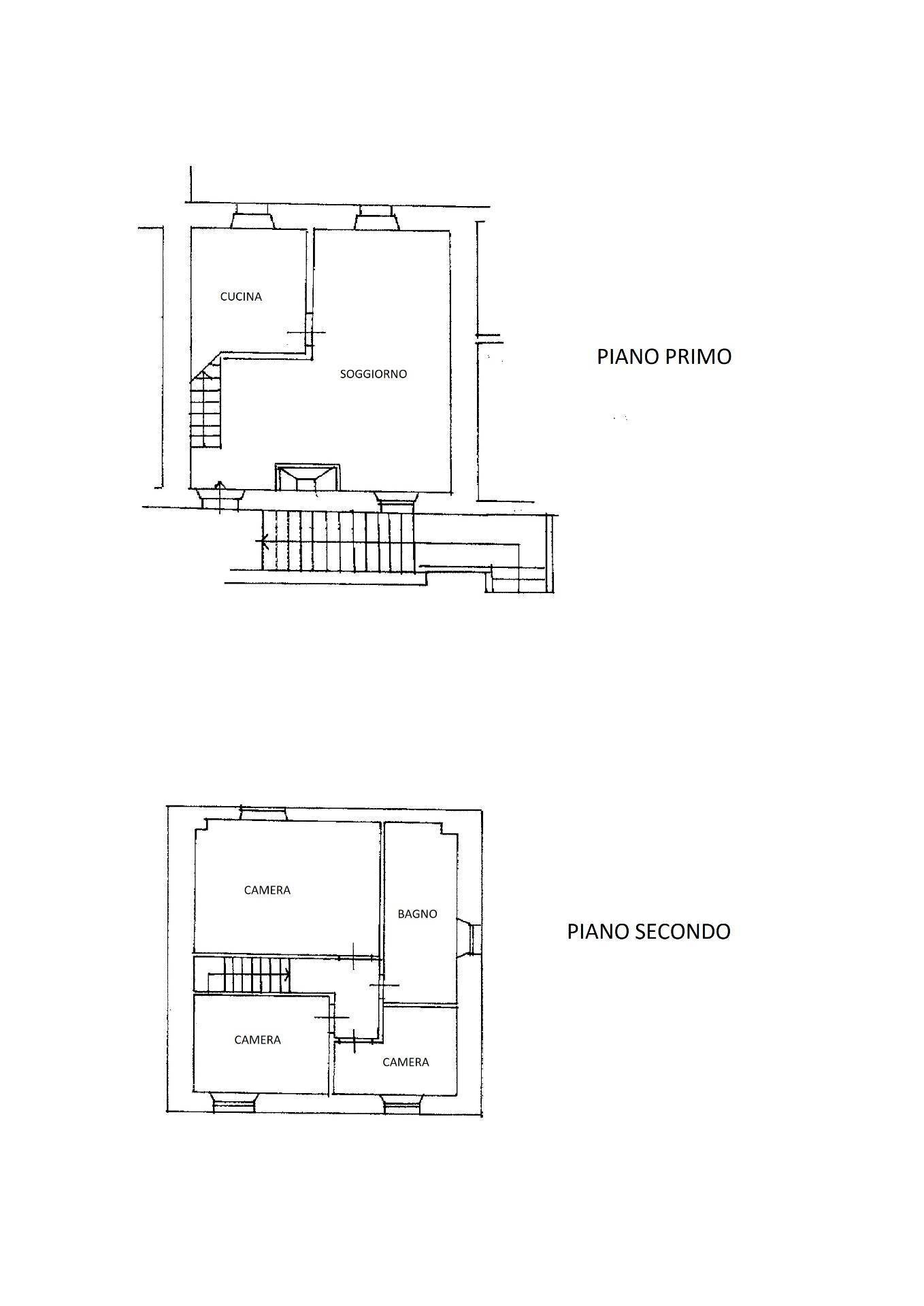 Foto 23 - Semi-detached house Sellano-Fonni, Sellano - floor plans 1