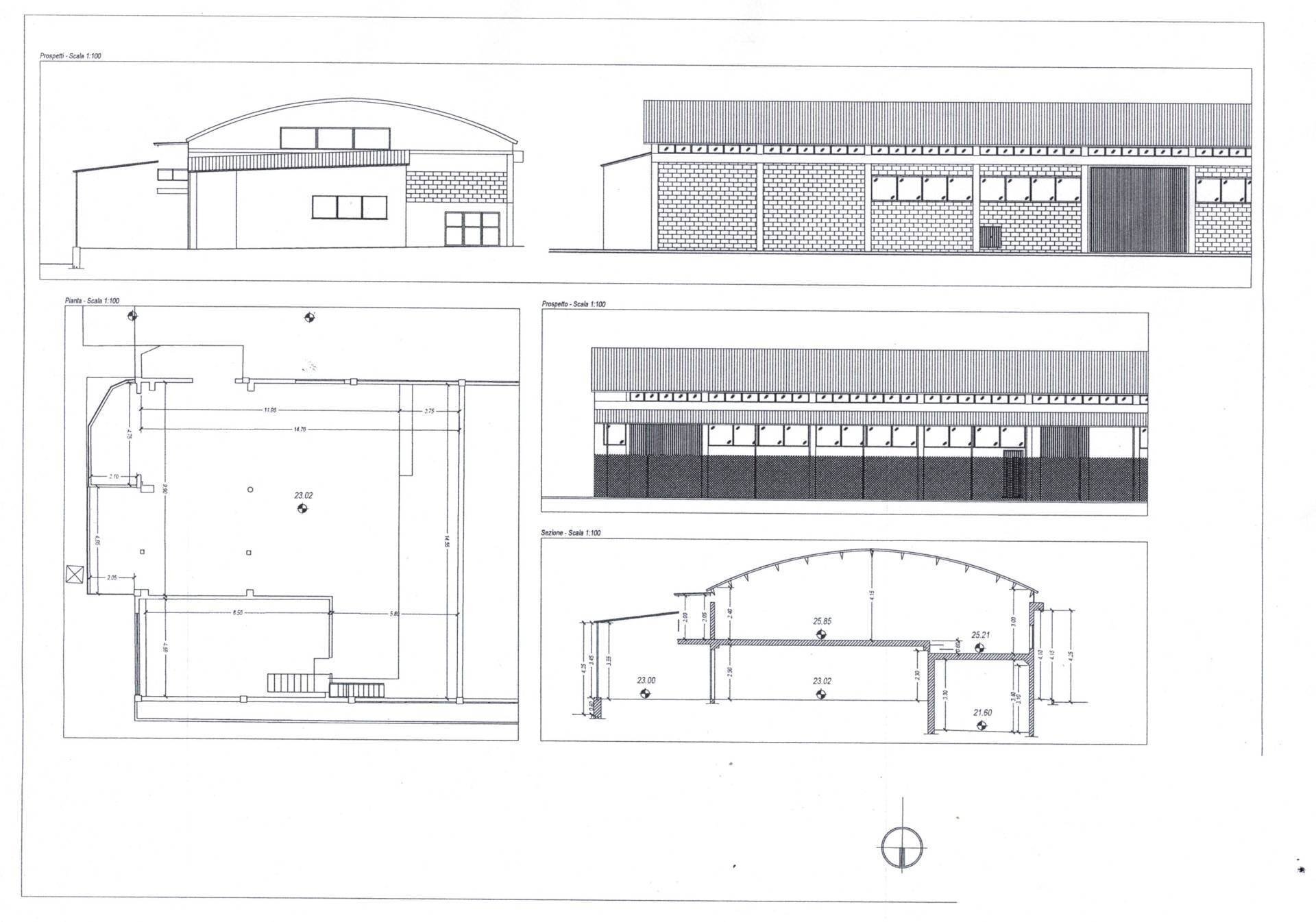 Foto 12 - Capannone VIA TECCI, Quiliano - planimetria 1