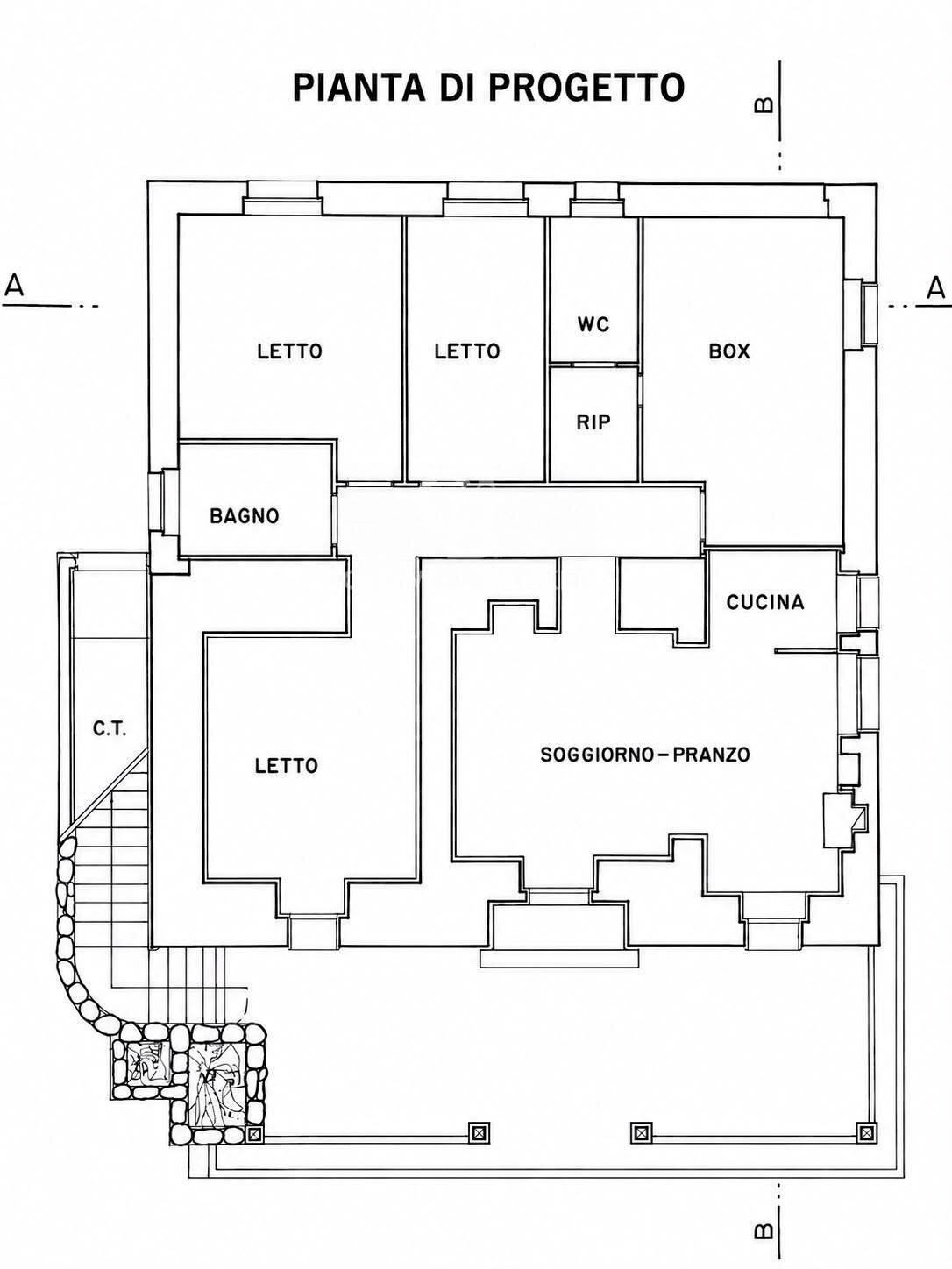 Foto 21 - Villa Contrada  Difesa San Salvatore
 
83, Ostuni - floor plans 1