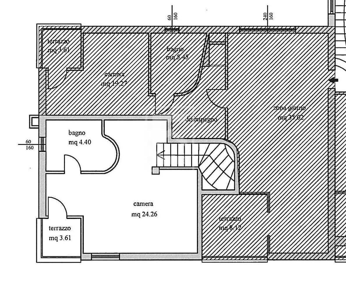 Foto 53 - Quadrilocale Località Brodazzo, 1, Desenzano del Garda - planimetria 1