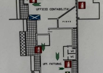 Planimetria - Ufficio viale Lombardia, Azzano San Paolo - foto 14