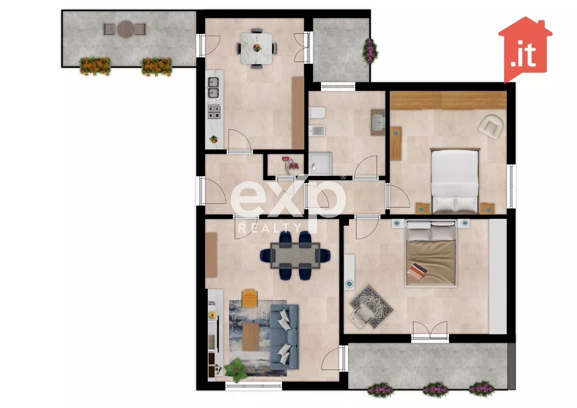 Three-room apartment Vasto - photo 2