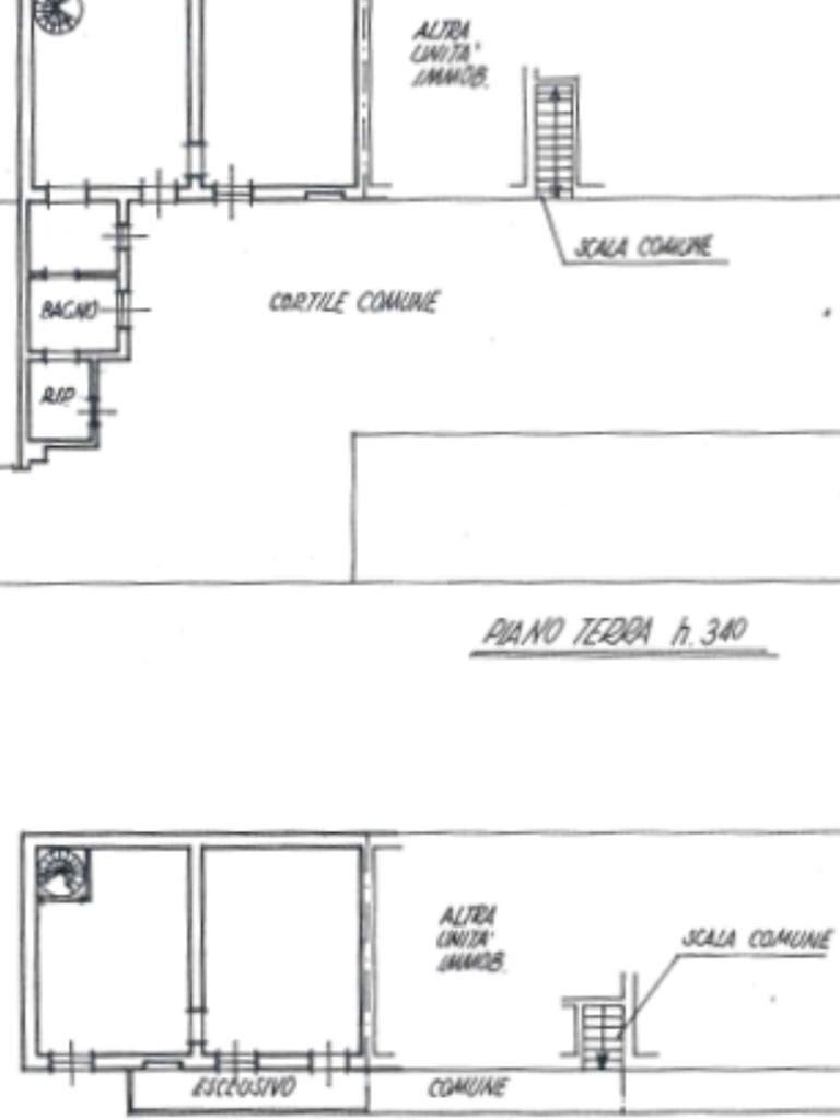 Rustico Via Massimo D'Azeglio, Legnano - planimetria 1
