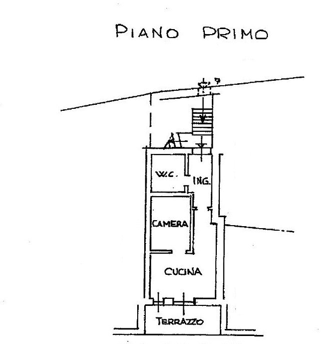 Bilocale via Pecastel, 7, Pigna - planimetria 1