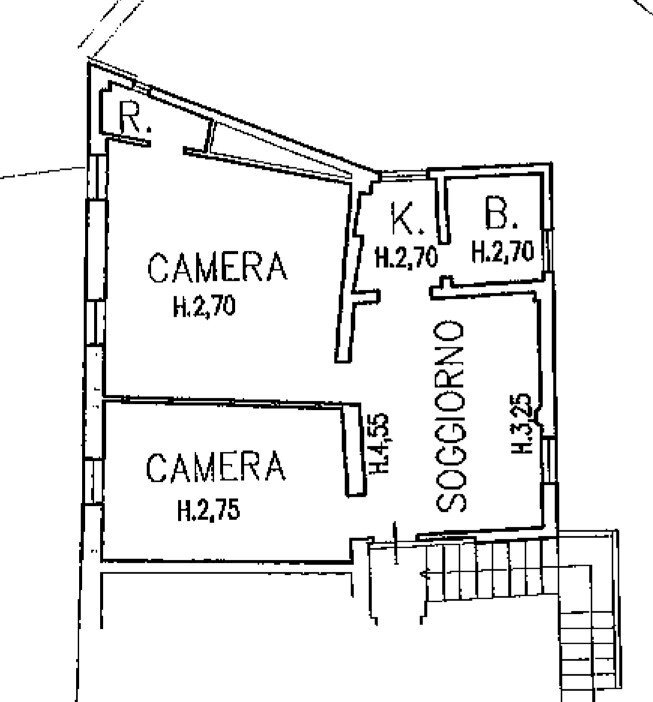 Apartment Bologna - floor plans 1