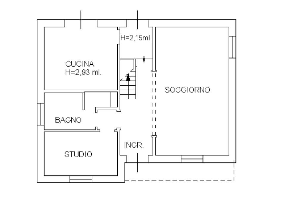 Villa Via Europa, Baricella - floor plans 1