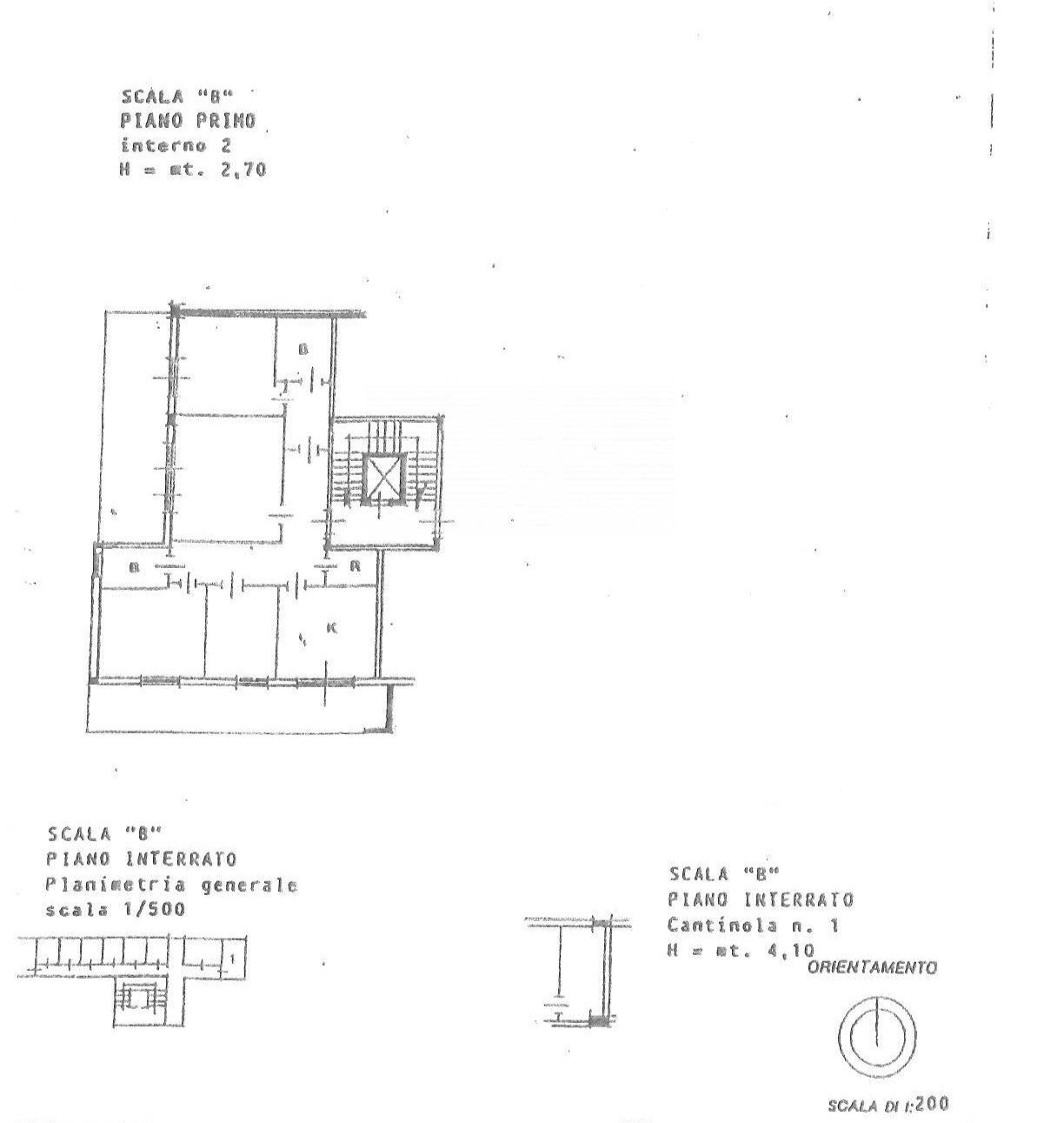 Foto 33 - Appartamento Via Nazionale
 
12 - 14, Bari - planimetria 1