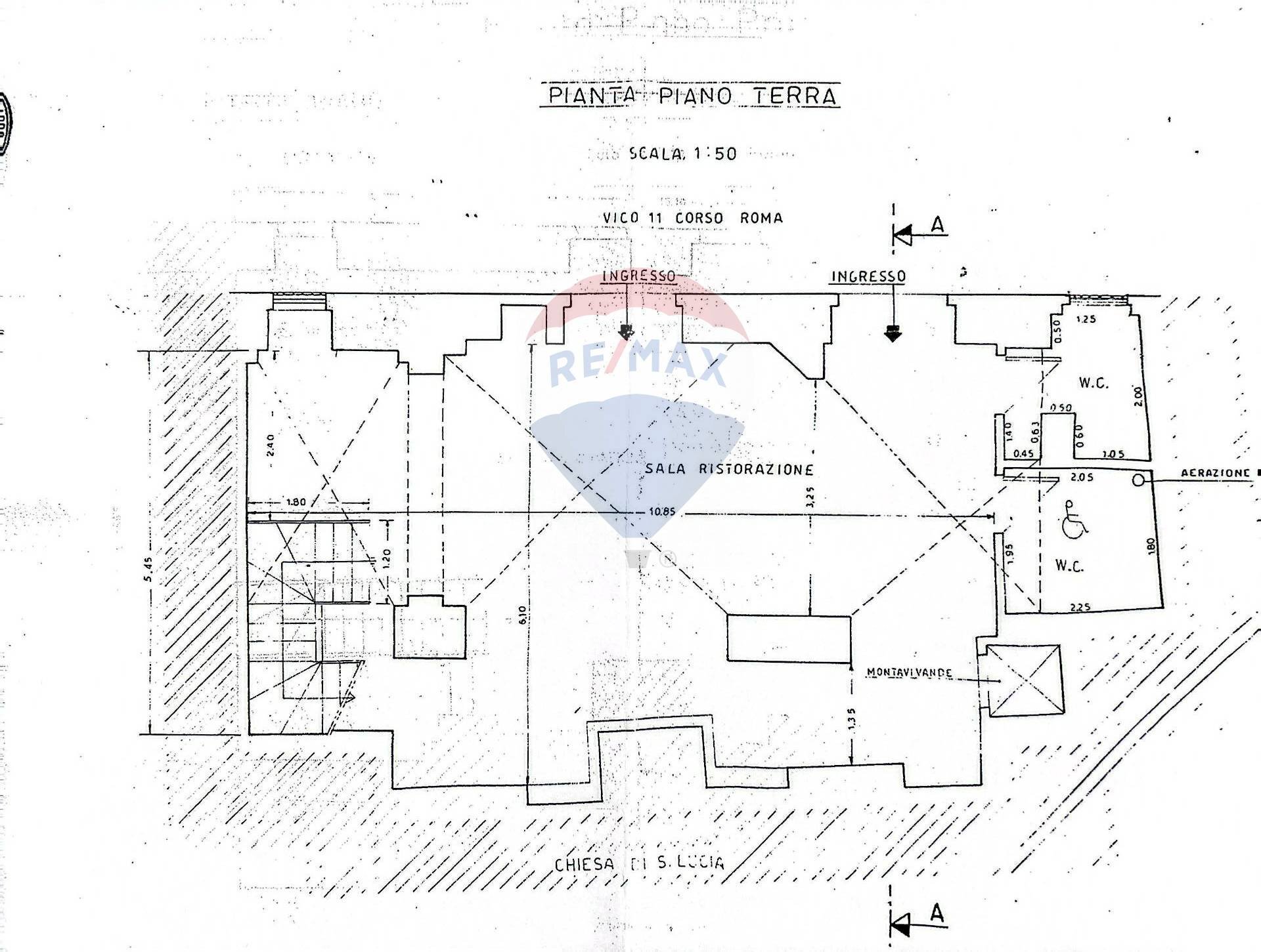 Foto 33 - Locale Commerciale Corso Roma Vico XII
 
9, Lanciano - planimetria 1