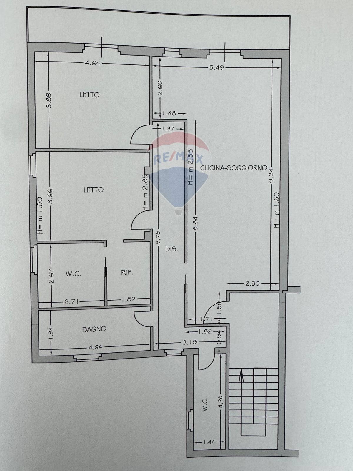 Pianta 2D - Appartamento Via Castellata
 
207, Sant'Eusanio del Sangro - planimetria 1