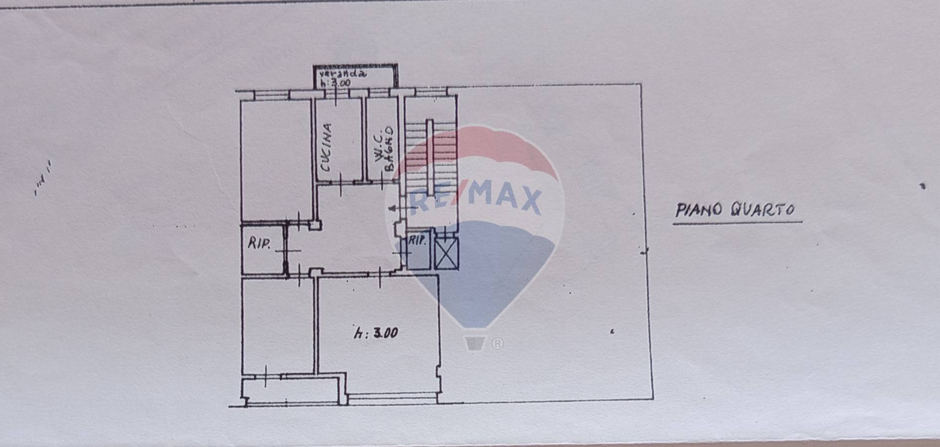 Pianta 2D - Appartamento Piombino - planimetria 1