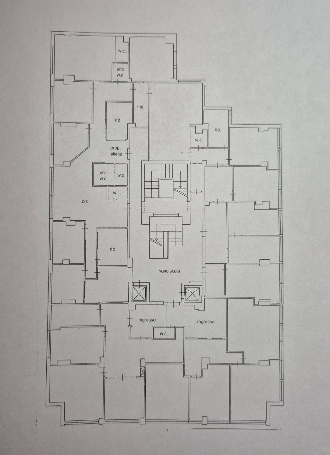Foto 64 - Office Via Libertà
 
175, Palermo - floor plans 1