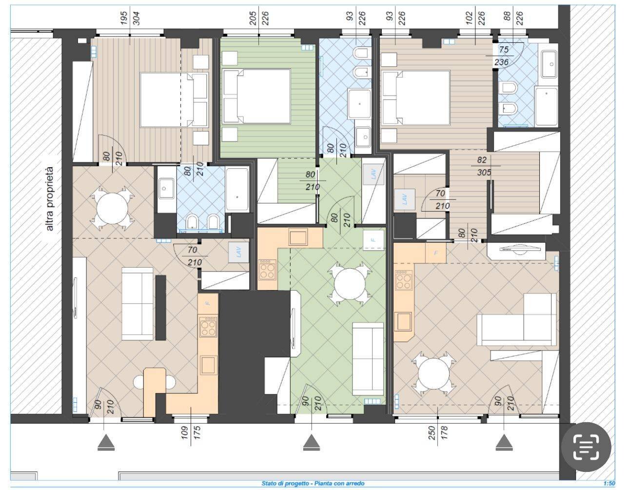 Foto 20 - Apartment Via Bergamo
 
12, Milano - floor plans 1