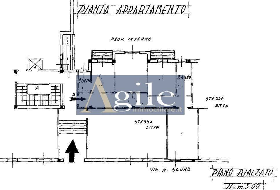 Foto 14 - Quadrilocale VIA NAZARIO SAURO, Ascoli Piceno - planimetria 1
