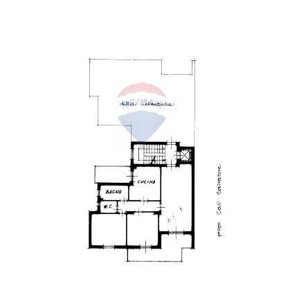 Pianta 2D - Three-room apartment Via Andrea Anfuso
 
12, Palermo - floor plans 1