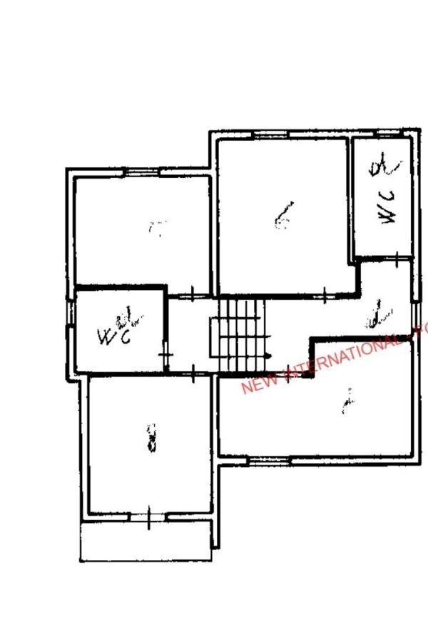 Villa via Arezzo, Massa - floor plans 1