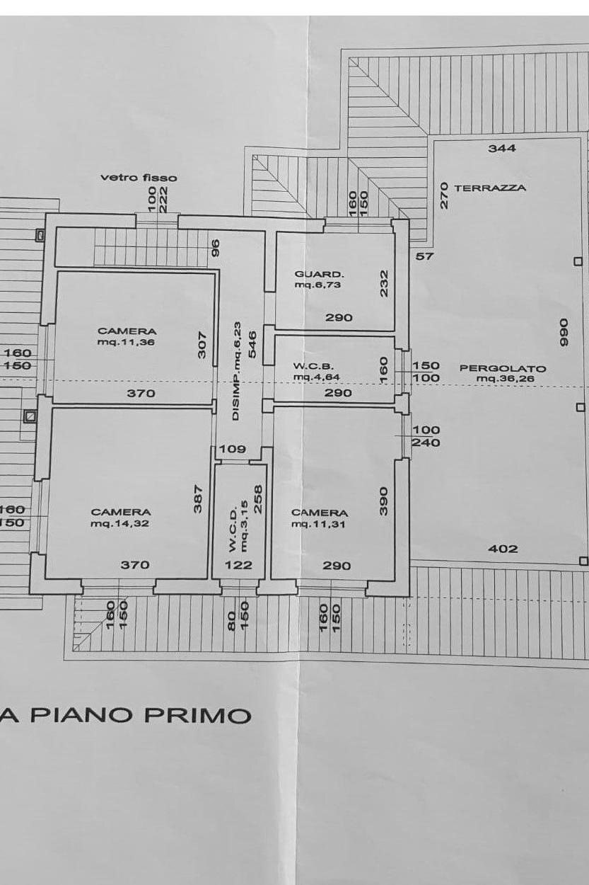 Villa via Palestro, Forte dei Marmi - floor plans 1