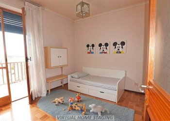 Camera da letto - Appartamento via San Bernolfo, 6, Mondovì - foto 5