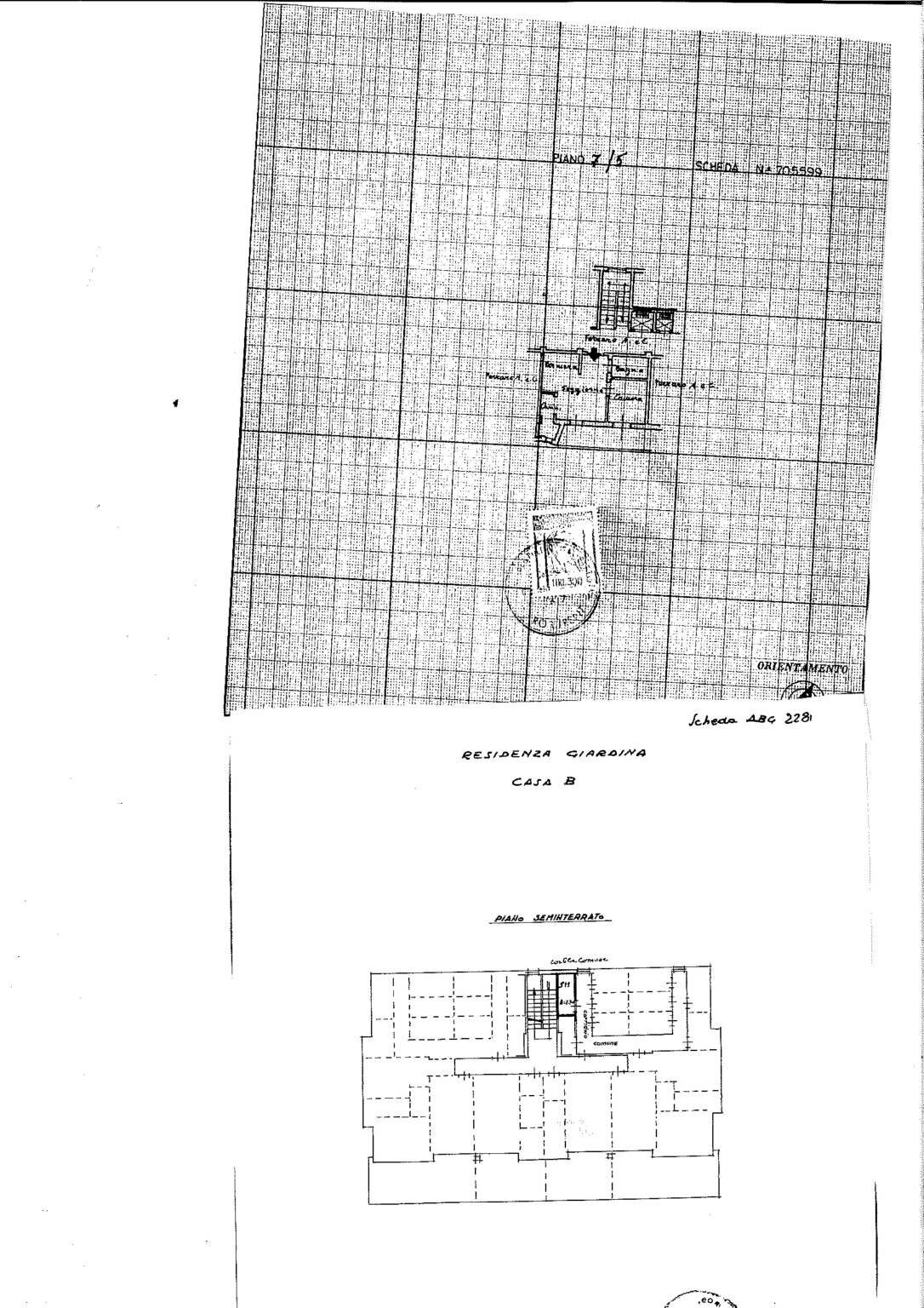 Trilocale via Giardina, 1, Roburent - planimetria 1