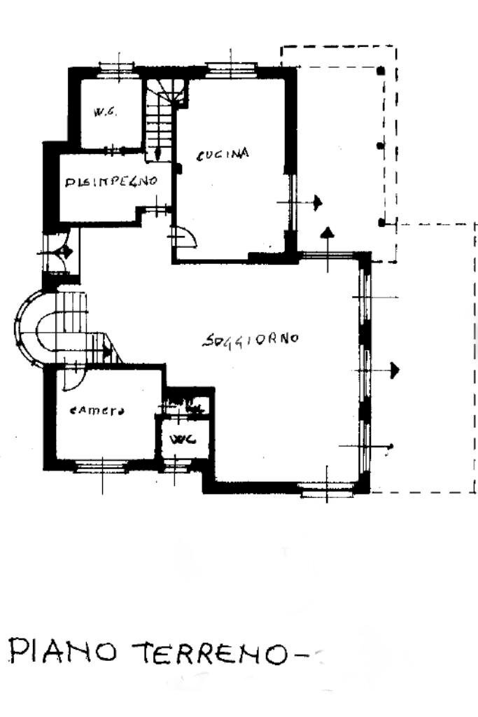 Villa Via Madonna della Neve, San Maurizio Canavese - planimetria 1