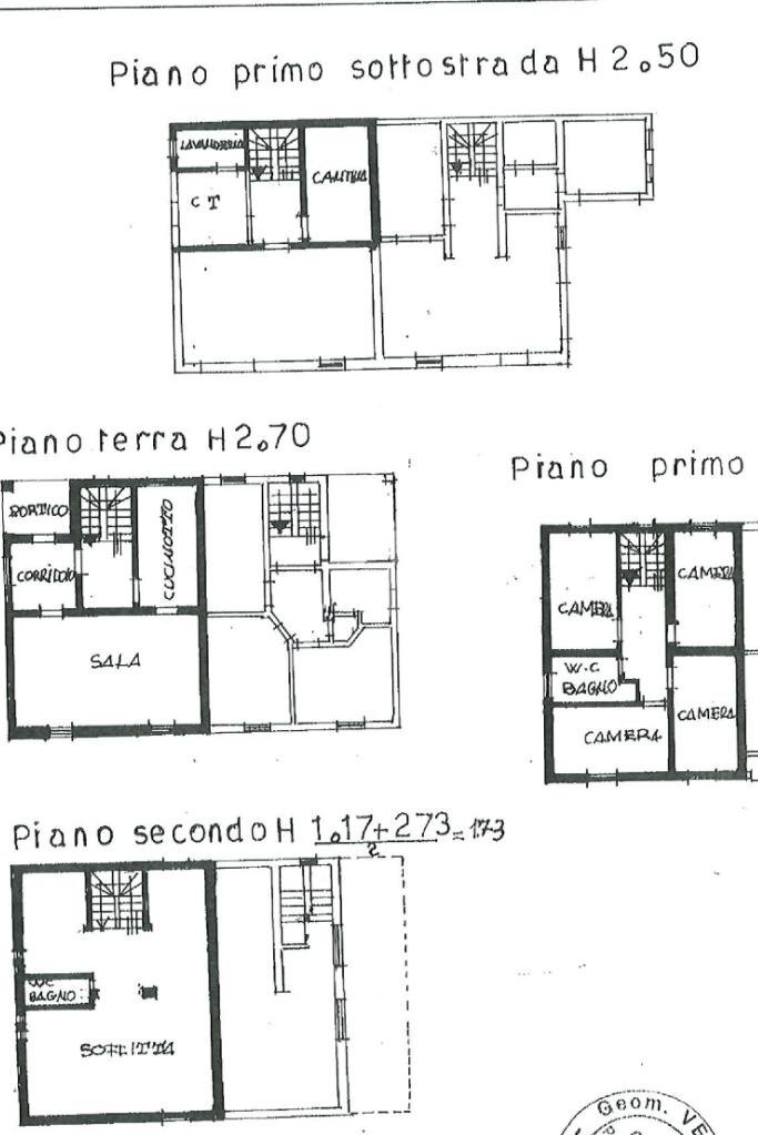 Porzione di casa Via Gneda, Pavullo nel Frignano - planimetria 1