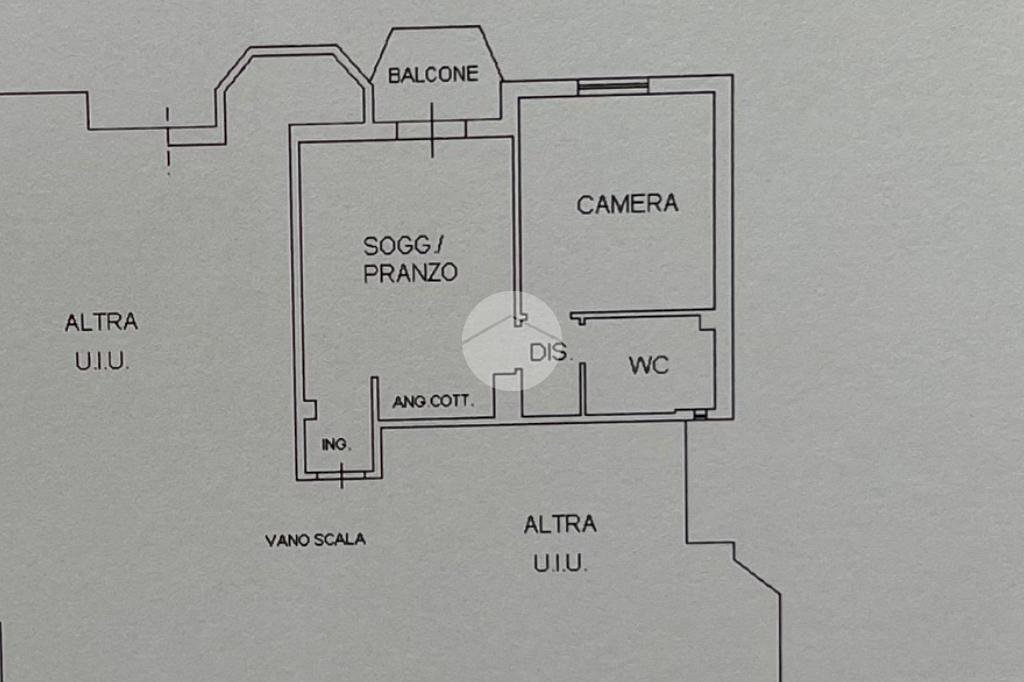 Bilocale Viale Raffaello Sanzio, Cesenatico - planimetria 1