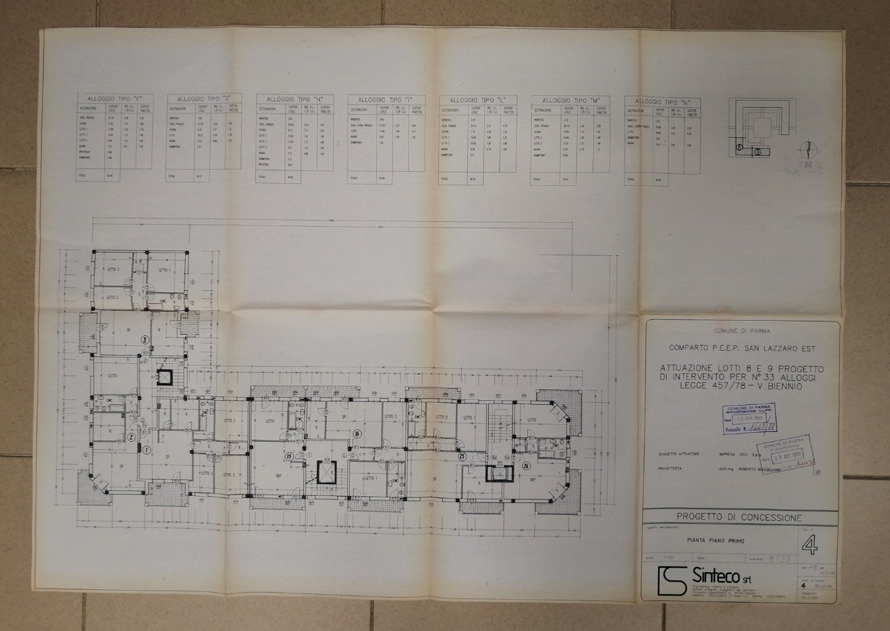 Appartamento Parma - planimetria 1