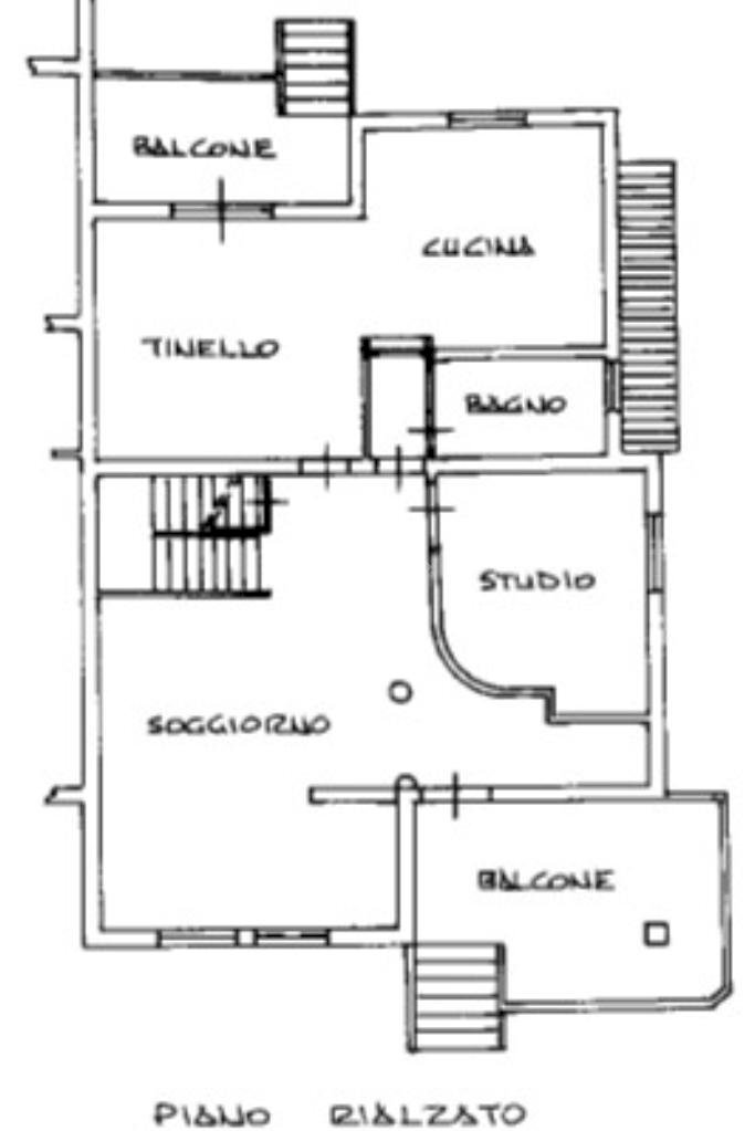 Villa a Schiera Via Grazia Deledda, Sassuolo - planimetria 1