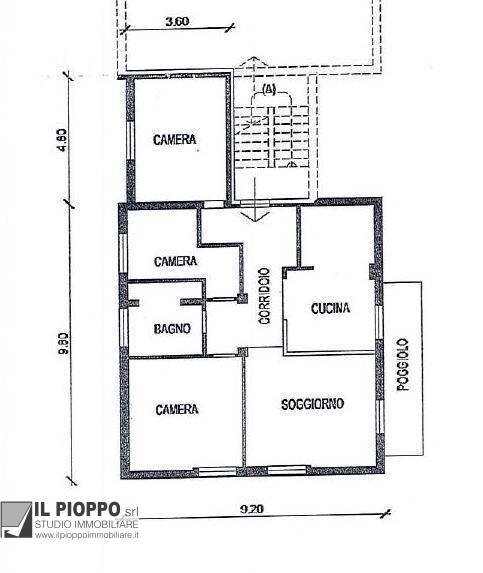 Foto 12 - Apartment Via Sant'anna
 
17, Trento - floor plans 1