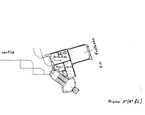 Two-room apartment corso Tortona, 26, Torino - floor plans 1