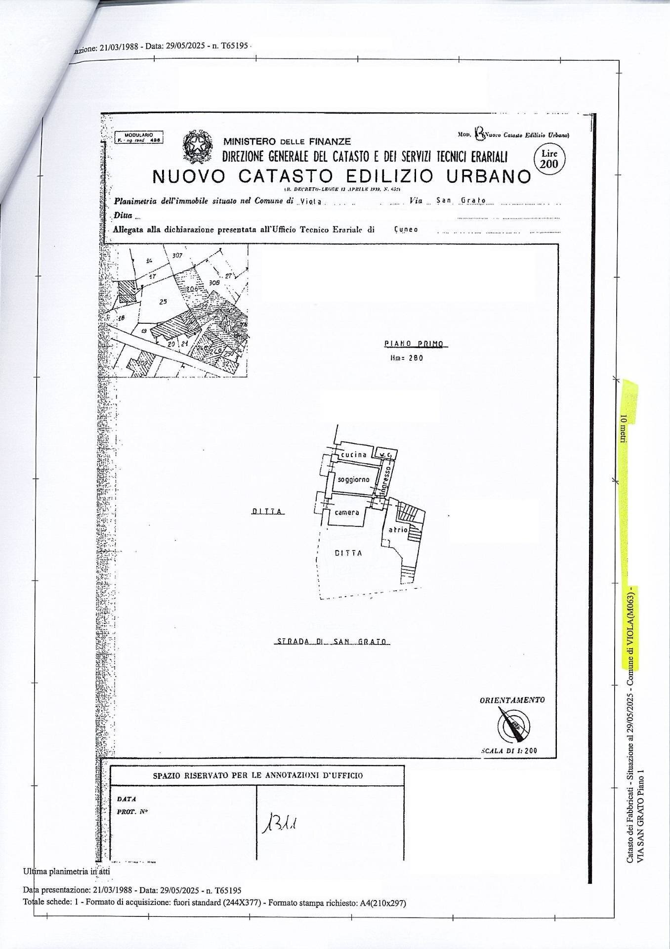 piantina - Semi-detached house SP34
 
4/A, Viola - floor plans 1