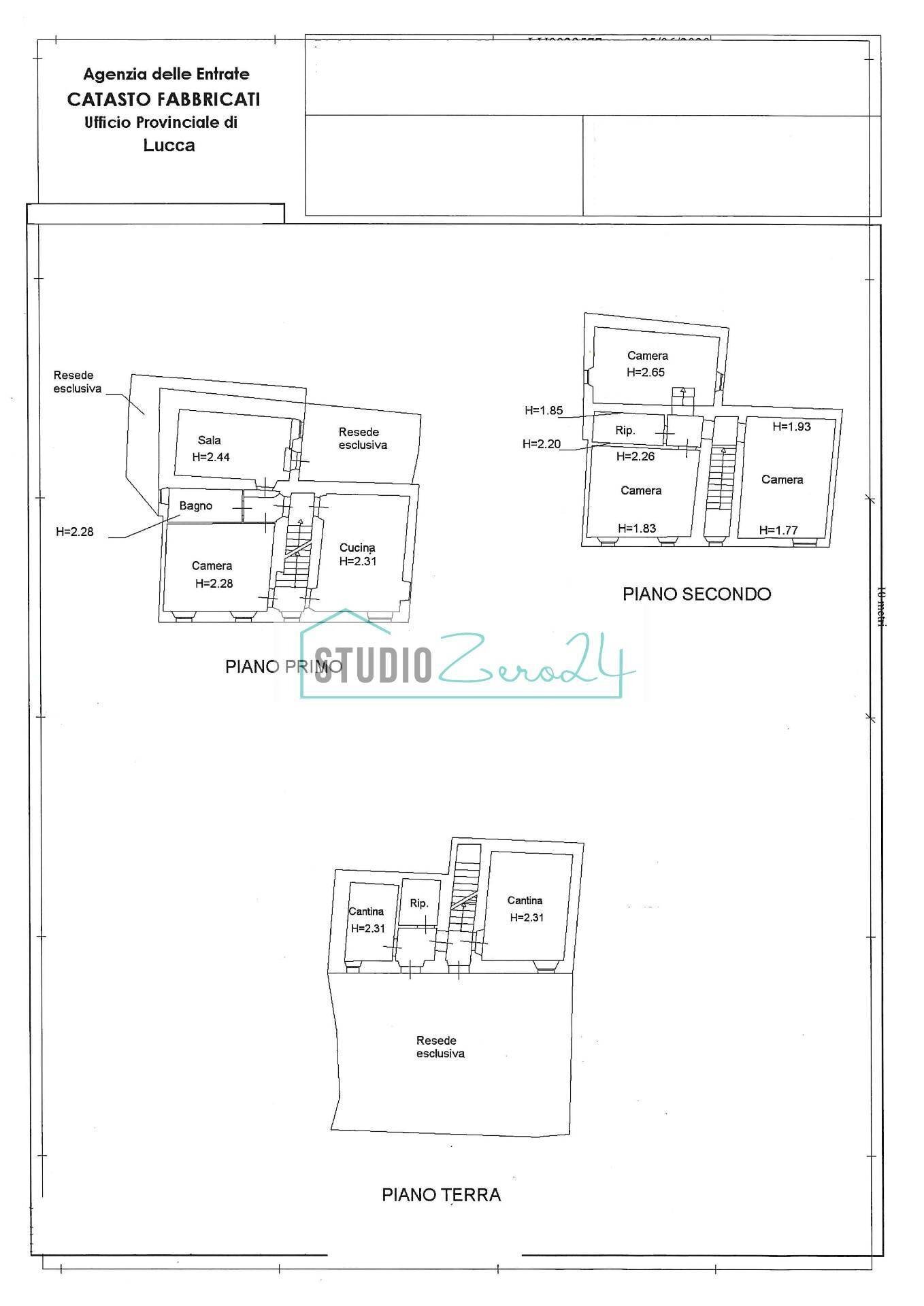Foto 53 - Casa semi indipendente Via Montebello
 
15, Camaiore - planimetria 1