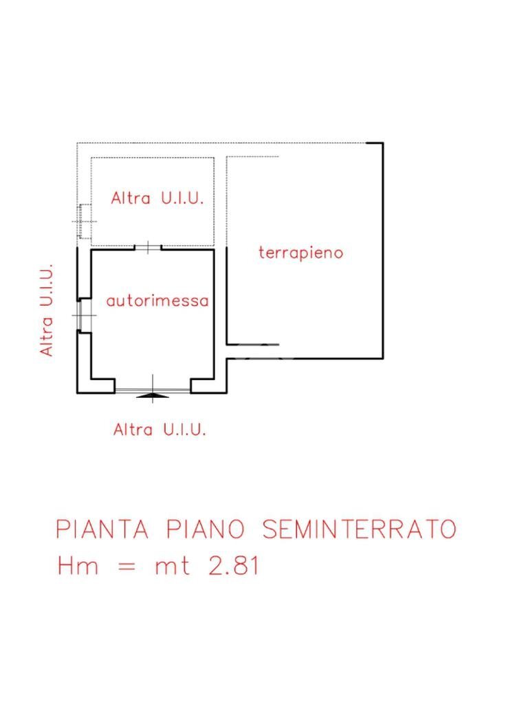 Casa indipendente Corso roma, Groscavallo - planimetria 1