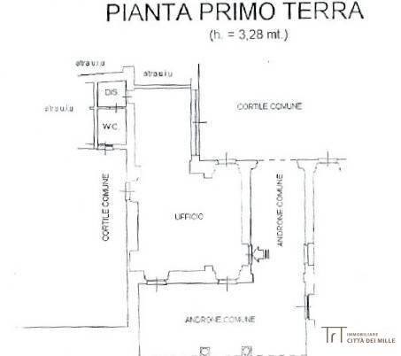 Foto 11 - Ufficio Via Torquato Tasso, Bergamo - planimetria 1