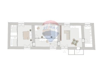 Pianta 2D - Casa semi indipendente Santa Maria a Vico - foto 16