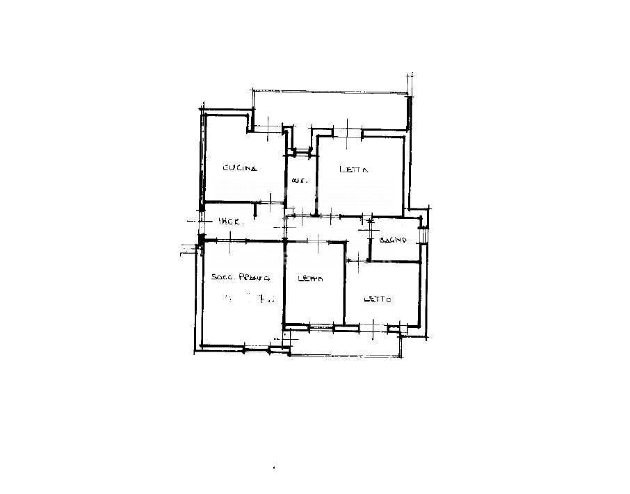 Foto 27 - Appartamento Via Orazio Flacco, Galatina - planimetria 1