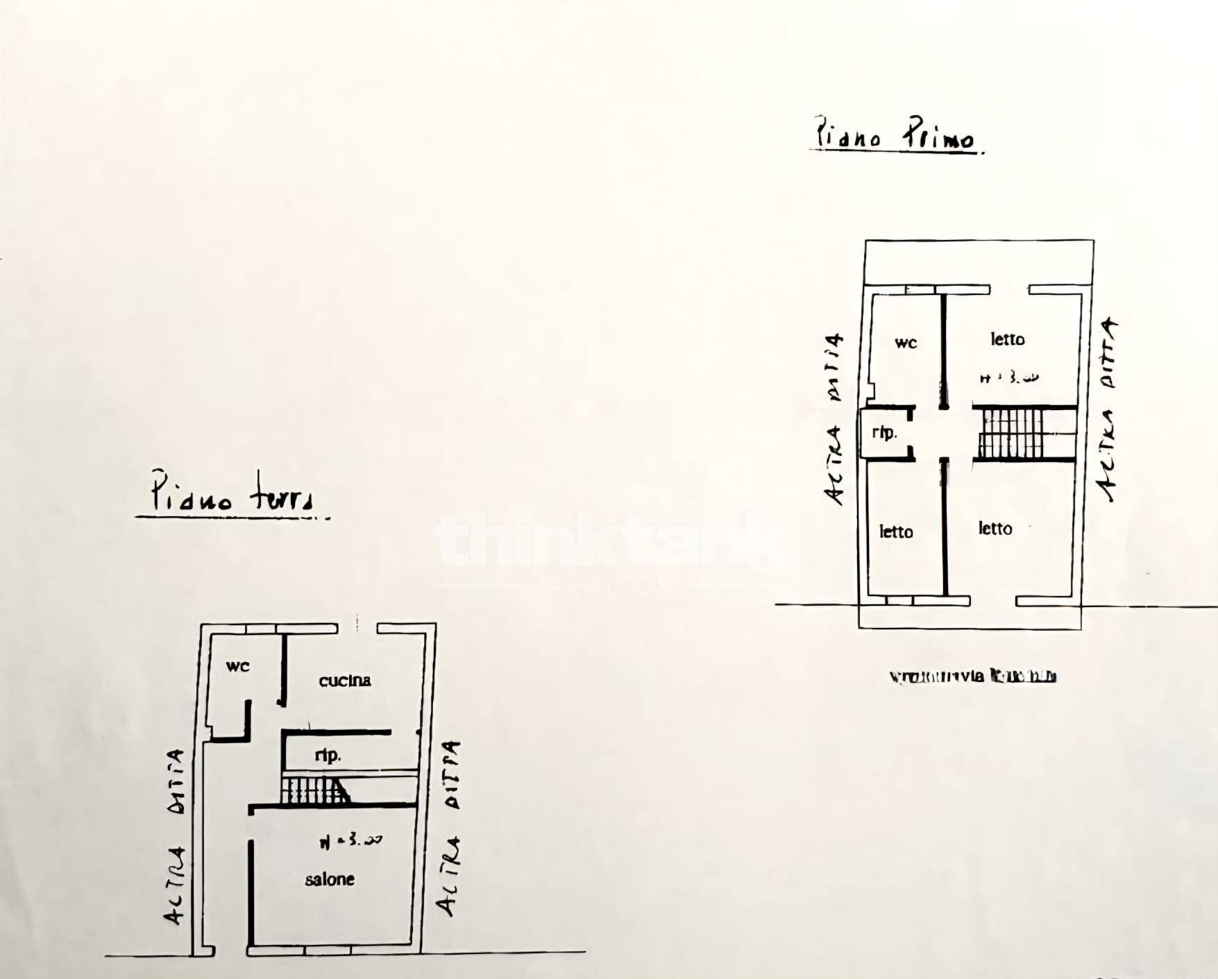 Foto 37 - Villa Viale della Regione, Nicolosi - planimetria 1