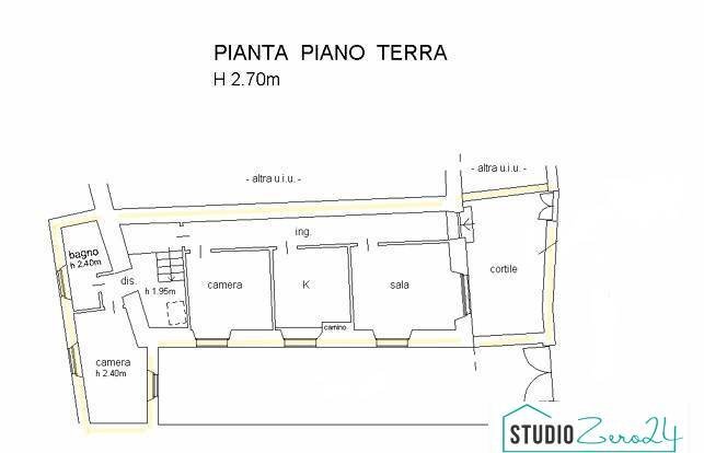 Foto 18 - Trilocale Amelia - planimetria 1
