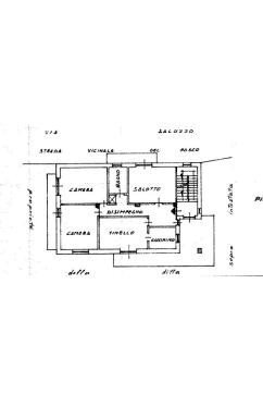 Villa via Saluzzo, 9, Casalgrasso - planimetria 1