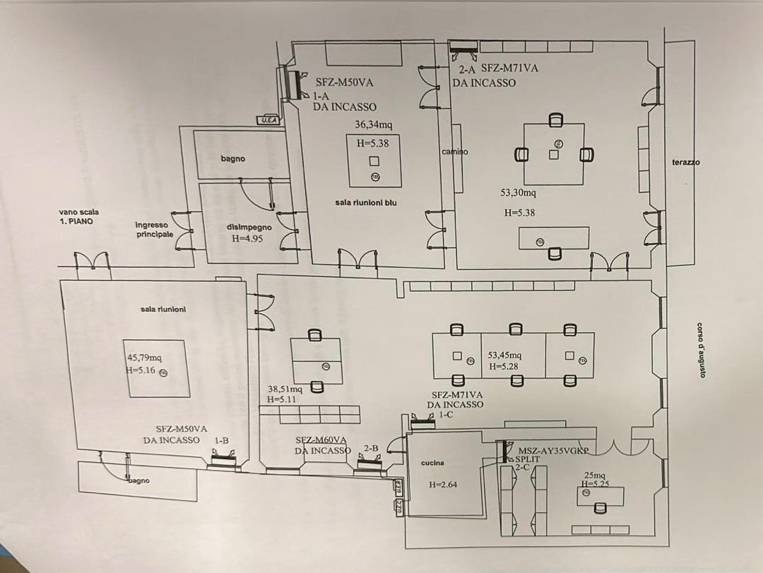 Ufficio Rimini - planimetria 1